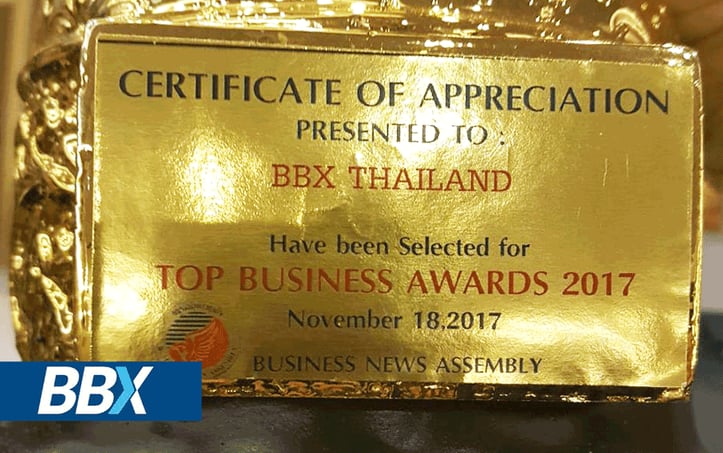 BBX Thailand | Top Business Awards 2017